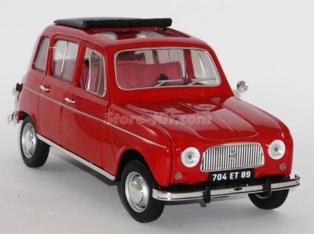 Renault 4L 1963 vermelha | Storekit