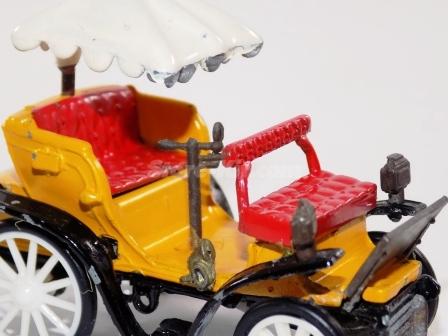 Ancienne Petite Voiture En Métal Rochet-Schneider 1895 - Modèle De Collection - Occasion