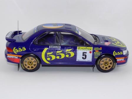 Ixo 1:24 Subaru Impreza 555 #4 5 ª Rallye Tour De Corse 1995 McRae Ringer Ral028b22