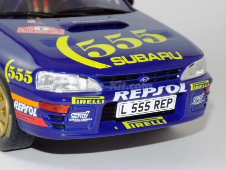 Ixo - SUBARU IMPREZA #5 gagnante Rallye Monte-Carlo 1995 24RAL011A Neuf 1/24