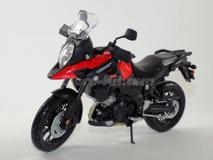 Suzuki V-Strom vermelha/preta