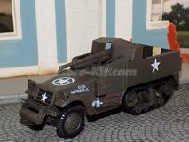 Tanque Half Track M-3 A-1 Canhão 75mm USA