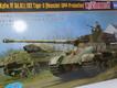 Tanque King Tiger P.zkFw VI 182 torre Heinkel 1944