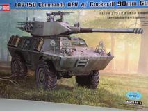 Tanque LV-150 Comando AFV Canhão 90mm