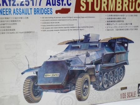 Tanque Sd.Kfz.251 1/7 Sturmbrucke