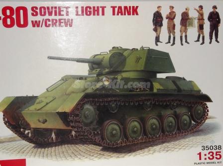 Tanque T-80 + Tripulação