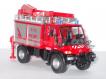Unimog + atrelado + Helicopetro de emergencia 