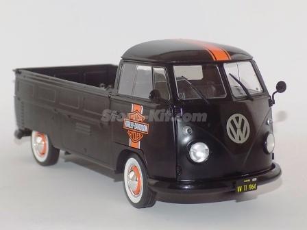 Volkswagen T-1 Pick-Up 1950 Black Harley Davison